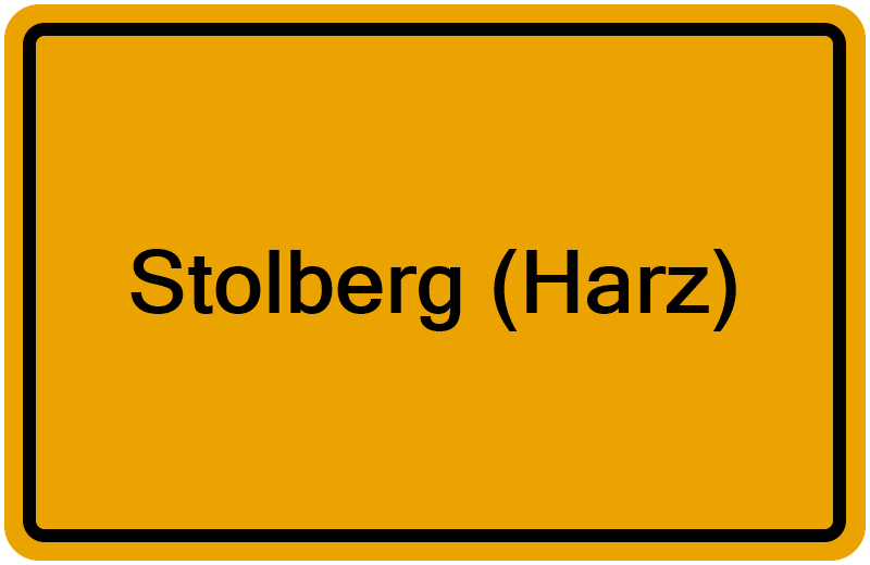Handelsregister Stolberg (Harz)